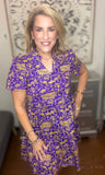 The "Geaux Big" Game Day Tiered Dress
