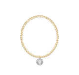 Classic Gold Bracelet Reflection charm