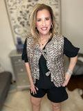Leopard Print Vest
