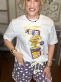 Tiger Luxe Stack Graphic Tee
