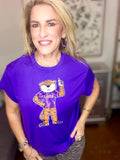 Number One Tiger Sequin Game Day Tee
