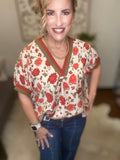 Fall Floral Top