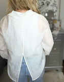 Subtle Textured Button-Down