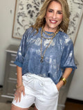 Soft Shimmer Top