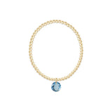 Classic Gold Bracelet Reflection charm