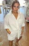 The Ultimate Oversized White Button-Down