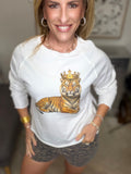 Crowned Tiger Luxe Top