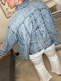 Chambray Swing Top