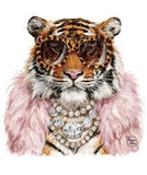 Glam Safari Tiger Tee