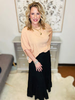 Black Maxi Skirt