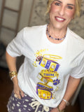 Tiger Luxe Stack Graphic Tee