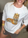 Crowned Tiger Luxe Top