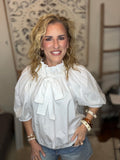 The Eleanor Bow Blouse