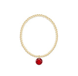 Classic Gold Bracelet Reflection charm