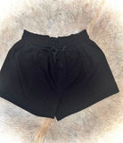 Drawstring shorts - Black and Navy