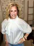 The Eleanor Bow Blouse