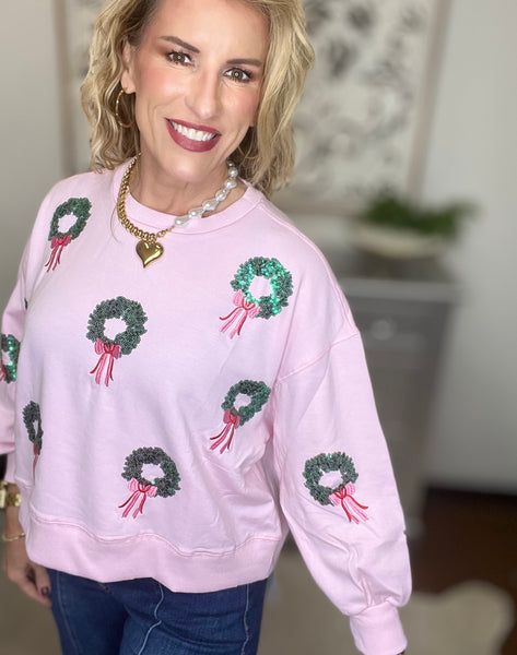 Wreath Sweatshirt