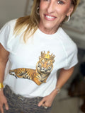 Crowned Tiger Luxe Top short sleeve