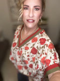 Fall Floral Top