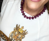 Game Day beaded necklace