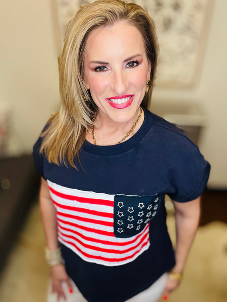 Stars and Strip Tee