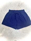 Drawstring shorts - Black and Navy