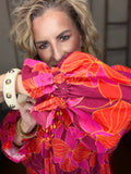 The Crimson & Coral Botanical Dress