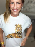 Crowned Tiger Luxe Top short sleeve
