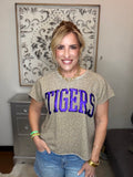 Tigers Short Sleeve Edgy Tee
