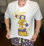 Tiger Luxe Stack Graphic Tee