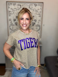 Tigers Short Sleeve Edgy Tee