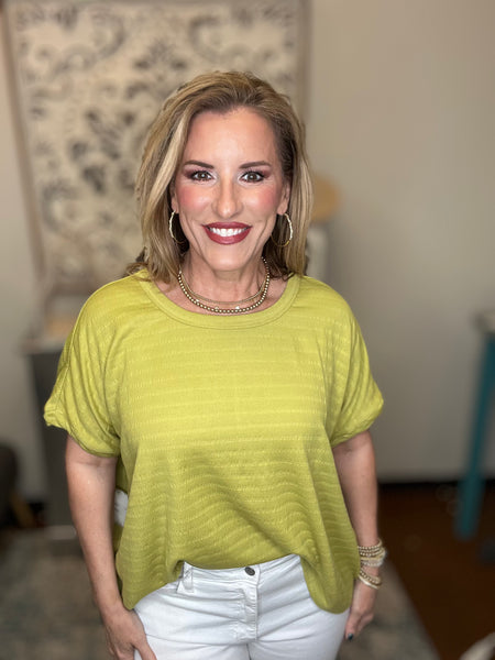 More-Than-Basic Green Tee