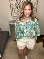 Pinch Pleat Shorts