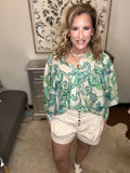 Pinch Pleat Shorts