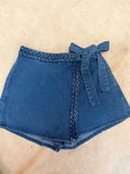 Denim Skort