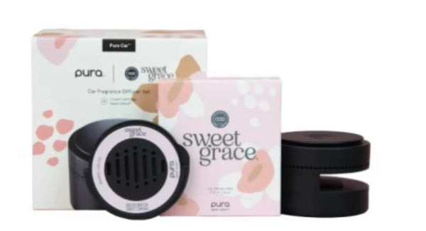 Sweet Grace Car Fragrance Diffuser Set